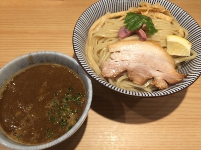 「ラム煮干つけ麺  ¥780」@自家製麺 MENSHO TOKYOの写真