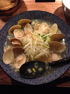 「はまぐりラーメン」@和風楽麺 四代目 ひのでやの写真