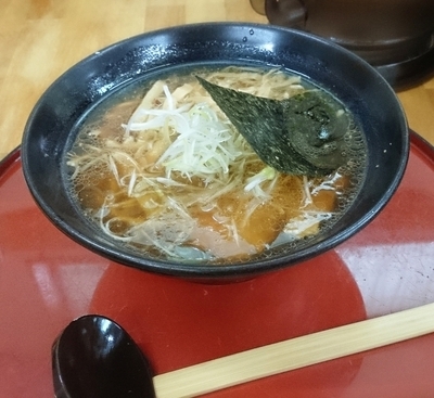 「にんにく焦がし醤油 太麺 720円」@中華そば くりの木 伊奈店の写真