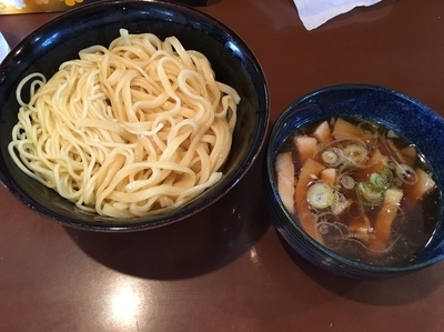 「もりそば（麺ハーフ＆ハーフ）」@UNDER GROUND RAMENの写真