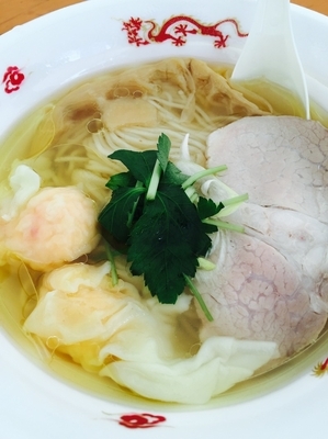 「塩らぁ麺いのち [飯田商店]」@大つけ麺博プレゼンツ つけ麺VSラーメンの写真