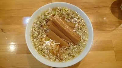 「タケノコソバ（￥850）」@ウミガメ食堂の写真