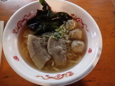 「仙台 五福星　超淡麗 魚介系しおらーめん。」@大つけ麺博プレゼンツ つけ麺VSラーメンの写真