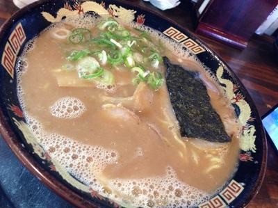 「とんこつラーメン＋替え玉」@風来軒 加納本店の写真