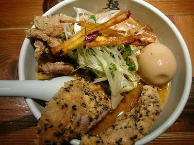 「濃厚二天味噌ら～麺」@麺屋武蔵 二天 池袋店の写真