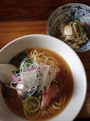 「【限定】秋鯖の中華そば」@中華そば よしかわの写真