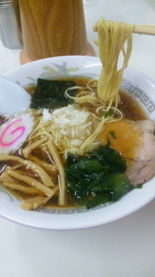 「ラーメン（並）¥550」@紀の家の写真