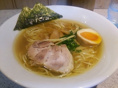 「【限定】魚笑らーめん（いかなご）800円」@麺や 武蒼の写真