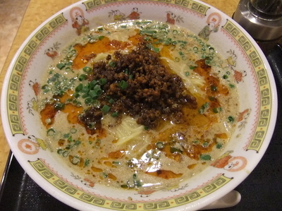 「担々麺（820円）」@ちゃぷすい亭の写真