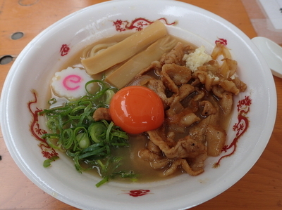 「肉玉そば おとど　極・肉玉そば」@大つけ麺博プレゼンツ つけ麺VSラーメンの写真