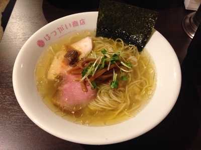 「しおそば」@中華そば専門 はつがい商店の写真