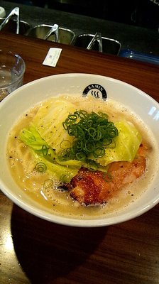 「限定『チャウダーらーめん+大盛(￥800+100)』」@RAMEN GOTTSUの写真