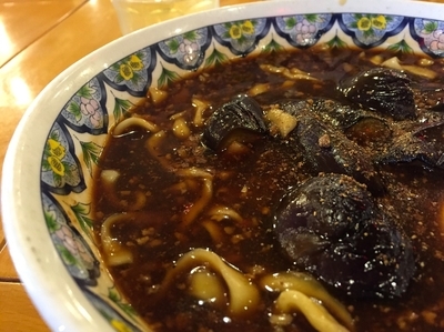 「麻婆茄子ラーメン」@中国ラーメン揚州商人 武蔵小山店の写真