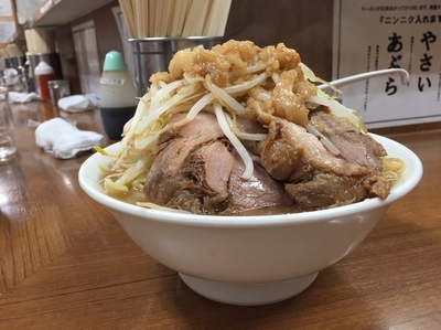 「ラーメン、野菜ちょいマシ」@ラーメンの店 どでん 北浦和店の写真