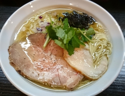 「塩そば 500円（通常価格700円）」@中華そば 先崎の写真