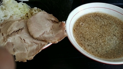 「つけ麺+チャーシュー」@自家製麺 麦魂の写真