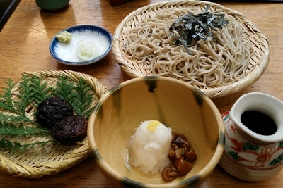 「門前そば　1050円」@そばごちそう門前の写真