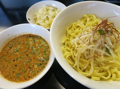 「白胡麻担担つけ麺　　900円」@金蠍の写真