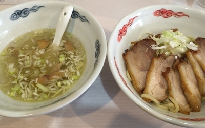 「純粋な塩チャーシューつけ麺 930円」@めん処 土田八の写真
