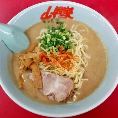 「期間限定）極豚」@ラーメン山岡家 東雁来店の写真