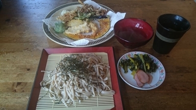 「天ざる」@手打ちそば 一ぷくの写真