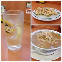 味噌ラーメン・餃子・ハイボール 500円＋210円＋270円