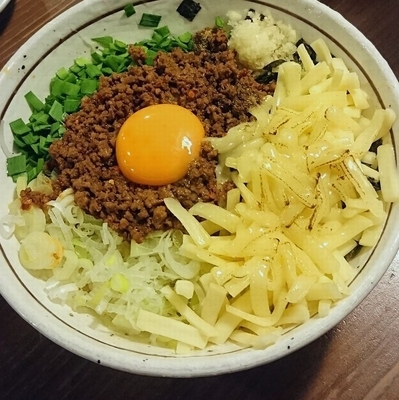 「チーズまぜそば」@麺 酒 やまのの写真