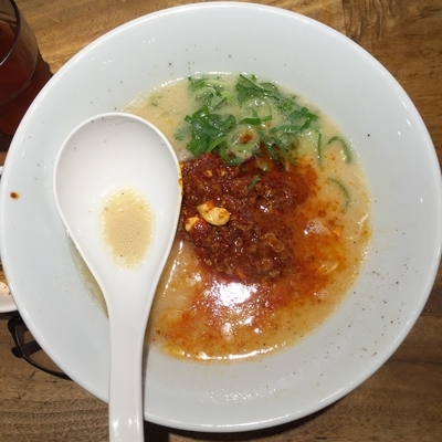 「一風堂からか麺（超特辛）」@博多一風堂 みなとみらい東急スクエア店の写真