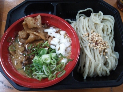 「吉田商店 濃厚辛シビ坦々つけ麺」@大つけ麺博プレゼンツ つけ麺VSラーメンの写真