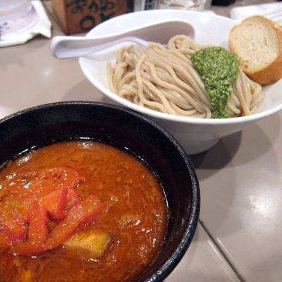 「ｅｂｉトマトつけ麺 880円」@つけ麺 五ノ神製作所の写真