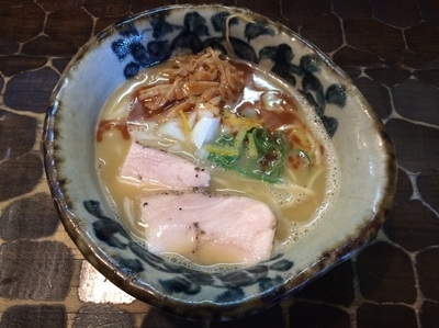 「純鶏そば  海老風味」@特級鶏蕎麦 龍介の写真