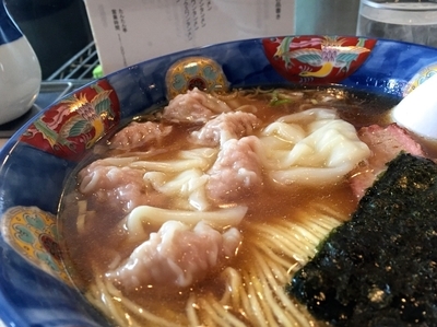 「肉ワンタンメン」@たんたん亭の写真