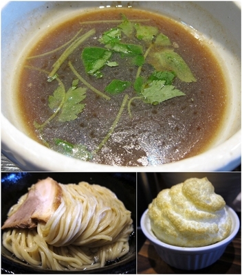 「あっさり端麗 煮干しつけ麺（細麺） 800円」@煮干し中華そば 一燈の写真