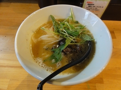 「鶏炭火焼らーめん」@鶏豚らーめん ジャンキーの写真