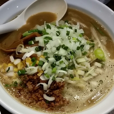 「【平日夜限定かな】よ・みそ。（麺半分）７５０円」@中華そば 飯村製作所の写真