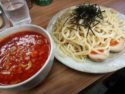 「辛味噌つけ麺＋大盛」@らぁ麺 つねの写真