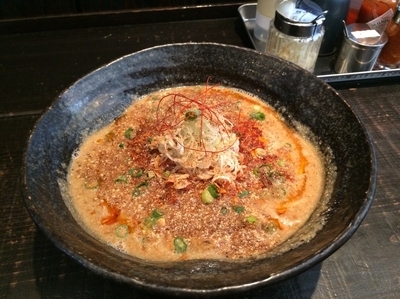 「汁あり担々麺」@まぜそば 一心不乱の写真