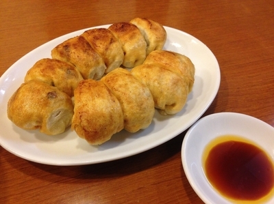 「餃子　￥４５０」@ホワイト餃子 植田餃子店の写真