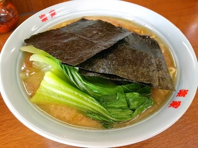 「こってりとんこつラーメン　中　※味：濃いめ」@樂家の写真