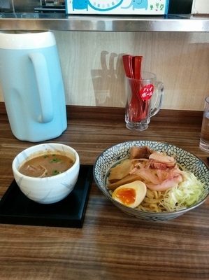 「濃厚つけめん880円」@らーめん盛智の写真