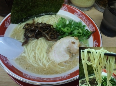 「白トンコツバリカタ580円」@はかた大将の写真