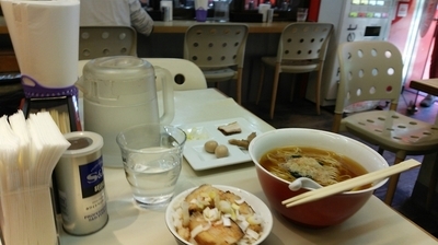 「本枯中華そば720円➕ランチ丼110円」@本枯中華そば 魚雷の写真