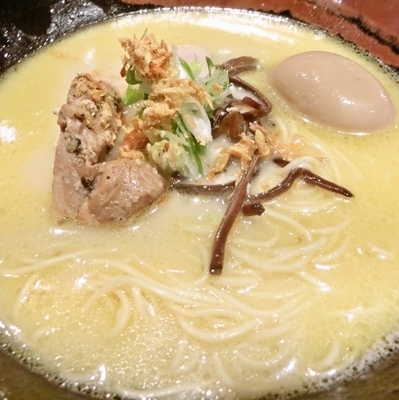 「白濁鶏そば味玉入り(830円)」@鶏そば なんきち 東京店の写真