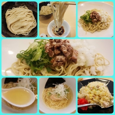 「小麦三昧＋セットチャーハン」@らーめん芝浜の写真