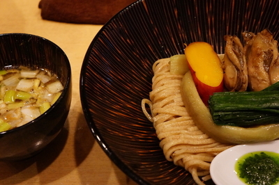 「牡蠣みそつけそば（限定）」@饗 くろ㐂の写真