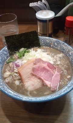 「極上濃厚煮干しそば…780円」@煮干しつけ麺 宮元の写真