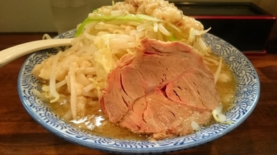 「ラーメン￥700(大盛・ヤサイ・アブラ)」@ラーメンJAPAN 川口本店の写真