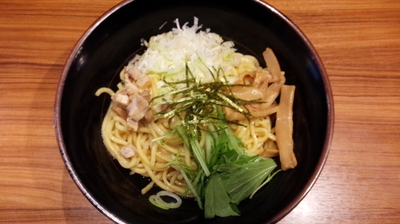 「油そば」@横浜家系ラーメン 壱角家 蔵前店の写真