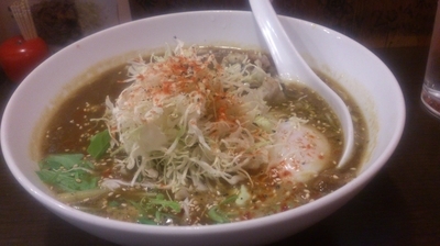 「広尾のカレーら～めん」@広尾のカレーの写真