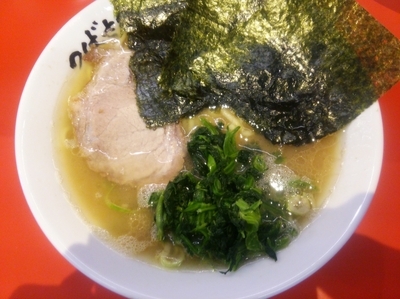 「ラーメン（薄め、硬め、多め）」@横浜家系ラーメン つばさ家 高崎店の写真